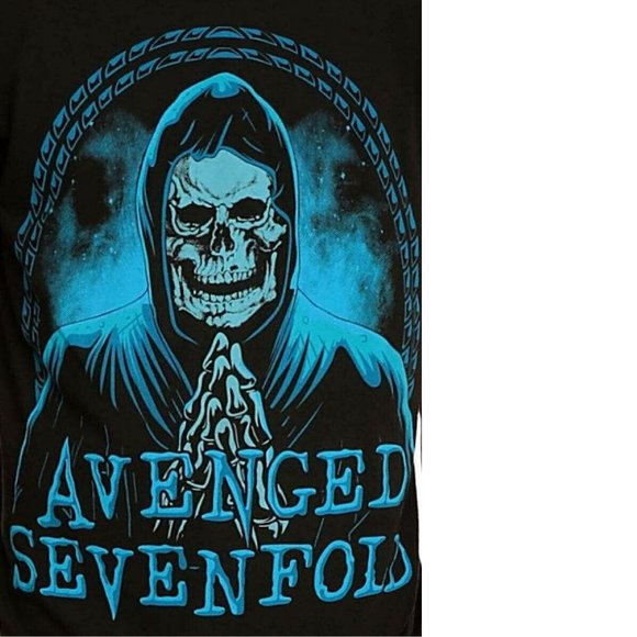 Avenged Sevenfold Skeleton A7X metal rock Official T-Shirt 2XL XXL NWT - Picture 2 of 3